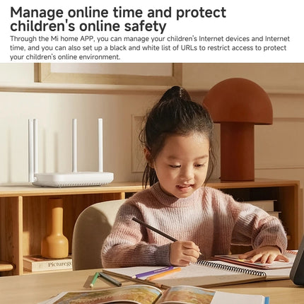 Xiaomi AX1500 Router WiFi 6 Dual Banda 4 Antenas 1500Mbps Blanco