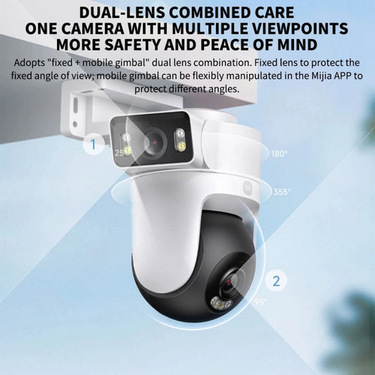 Xiaomi CW500 Cámara Dual 8MP IP66 WiFi Detección AI Exterior