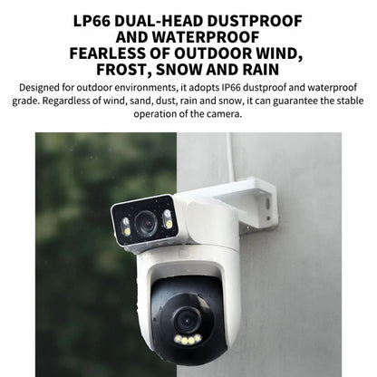 Xiaomi CW500 Cámara Dual 8MP IP66 WiFi Detección AI Exterior