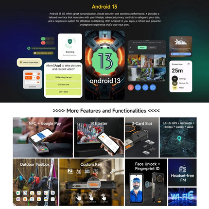 Ulefone Armor 26 Teléfono 12GB+512GB 5G Android 13 by Ulefone