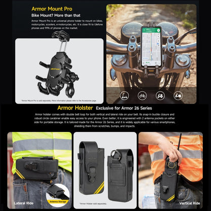 Ulefone Armor 26 Ultra Smartphone Resistente 12GB+512GB 5G by Ulefone