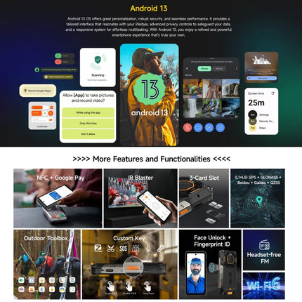 Ulefone Armor 26 Ultra Smartphone Resistente 12GB+512GB 5G by Ulefone