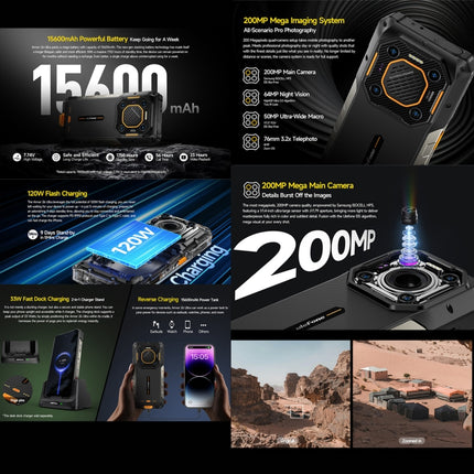 Ulefone Armor 26 Ultra Smartphone Resistente 12GB+512GB 5G by Ulefone