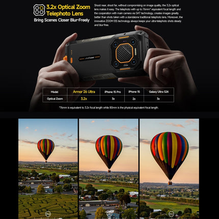 Ulefone Armor 26 Ultra Smartphone Resistente 12GB+512GB 5G by Ulefone
