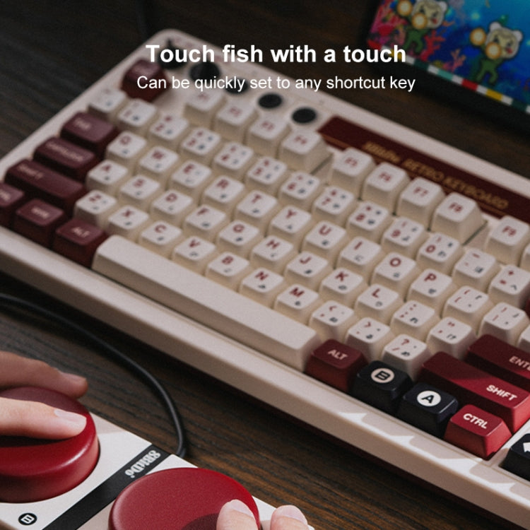 8Bitdo Trimodo Teclado Mecánico Bluetooth Retro Triple