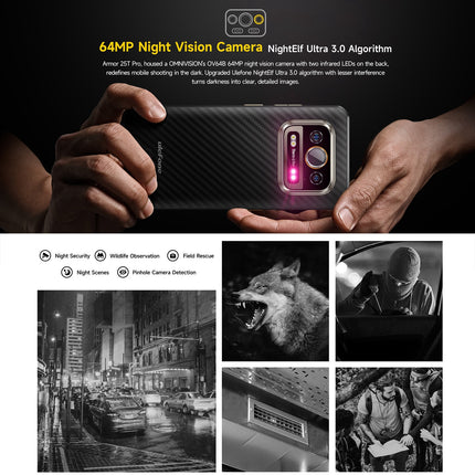Ulefone Armor 25T Pro Teléfono Resistente 8GB 256GB Pantalla 6.78