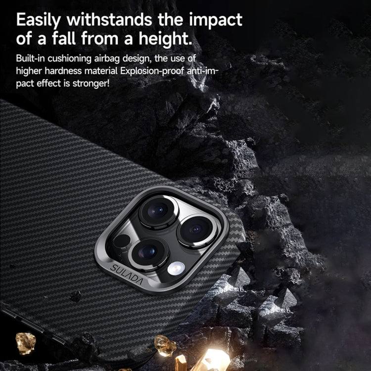 SULADA 600D Funda para Teléfono Prueba de Golpes Kevlar