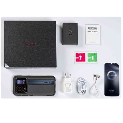 HOTWAV Cyber 15 Teléfono Resistente 12GB+256GB 10800mAh 4G