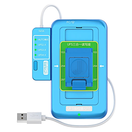 JCID UFS Programmer U15 Box Programador UFS USB 3.0