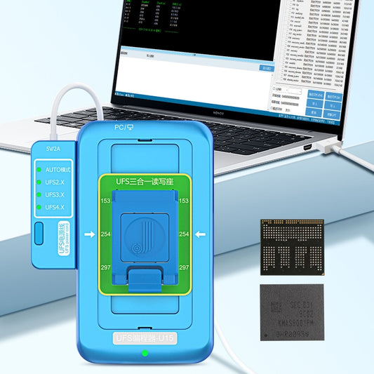 JCID UFS Programmer U15 Box Programador UFS USB 3.0
