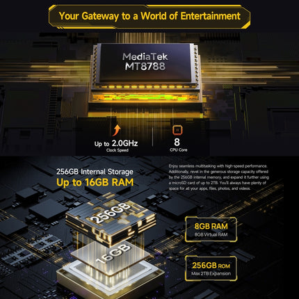 Ulefone Armor Pad 3 Pro Tableta 8GB+256GB 4G Resistente by Ulefone