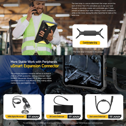 Ulefone Armor Pad 3 Pro Tableta 8GB+256GB 4G Resistente by Ulefone