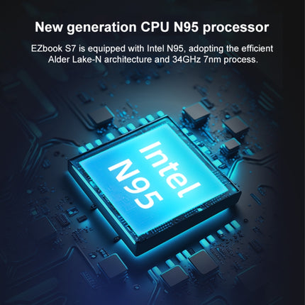 Jumper EZbook S7 Portátil 16GB+512GB Intel N95 Windows 11 by jumper