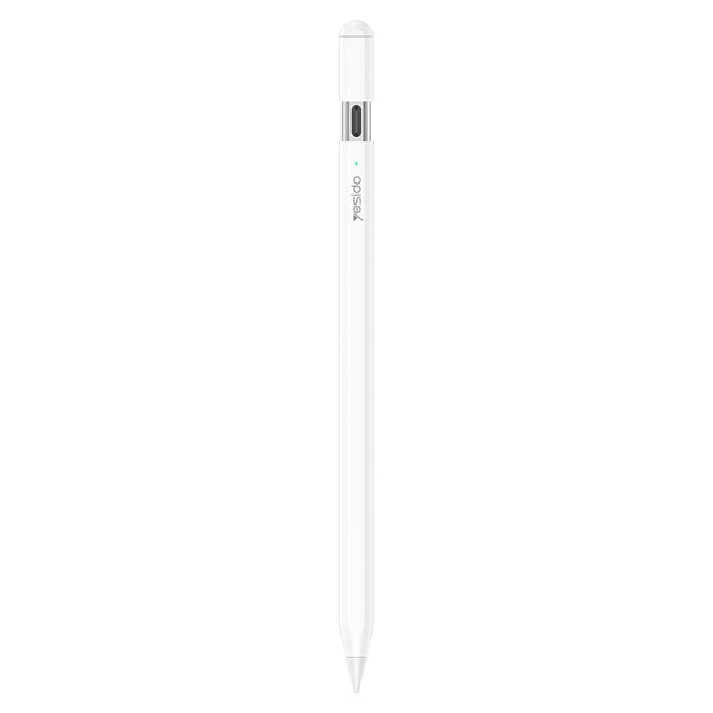 For iPad Yesido ST16 Stylus Capacitivo Blanco con Función Anti-mistouch y Batería 130mAh