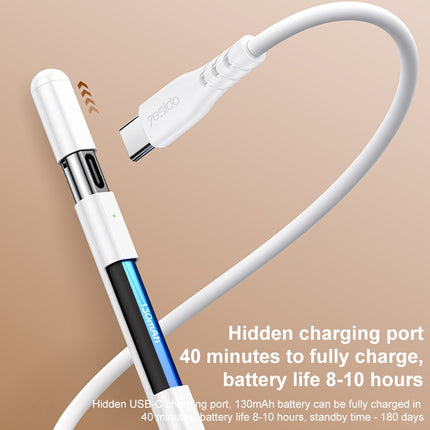 For iPad Yesido ST16 Stylus Capacitivo Blanco con Función Anti-mistouch y Batería 130mAh
