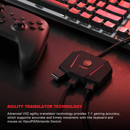 GameSir LeadJoy VX2 AimBox Teclado Ratón Consolas Precisión