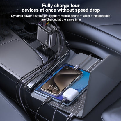 Yesido Y63 Cargador Coche 4 En 1 USB C Potencia 117W