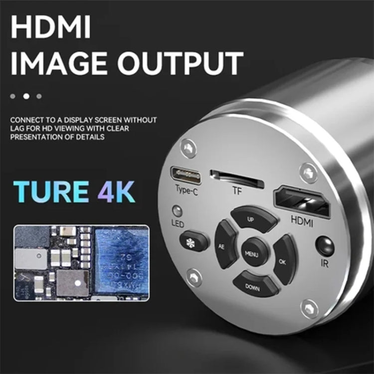 Luowei LW-GK402 Cámara Microscopía 4K Profesional Plus