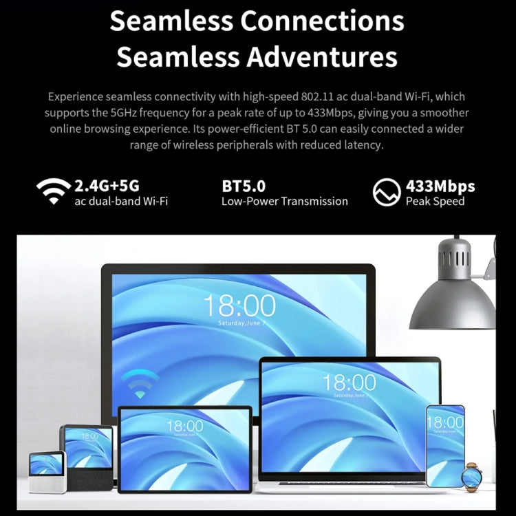 Tablet PC Teclast T50HD de 11 pulgadas, Android 14 Unisoc T606 Octa Core, 4G LTE Dual SIM, T50HD