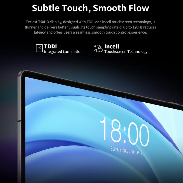 Tablet PC Teclast T50HD de 11 pulgadas, Android 14 Unisoc T606 Octa Core, 4G LTE Dual SIM, T50HD