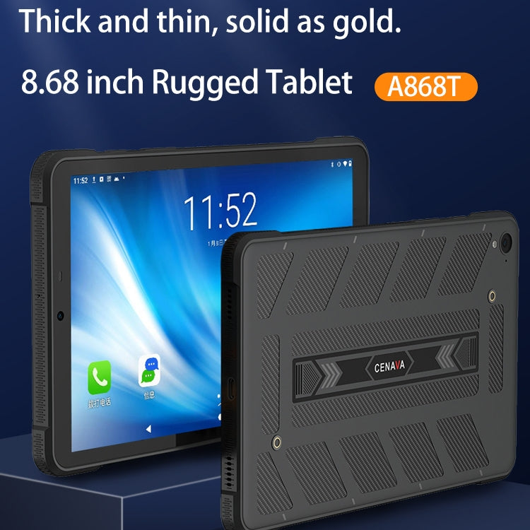 Tablet PC resistente CENAVA A868T IP68, 8,68 pulgadas, Android 13 MT8788 Octa Core, red 4G, 6GB+128GB, 6GB+256GB