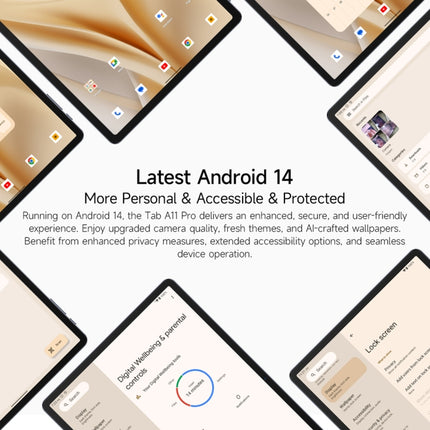 Ulefone Tab A11 Pro Tablet 8GB+128GB 11 Pulgadas 4G Rojo by Ulefone