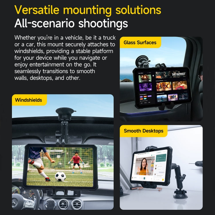 Ulefone UAN02 Armor Mount Max, Soporte Ajustable para Teléfono y Tableta en Coche