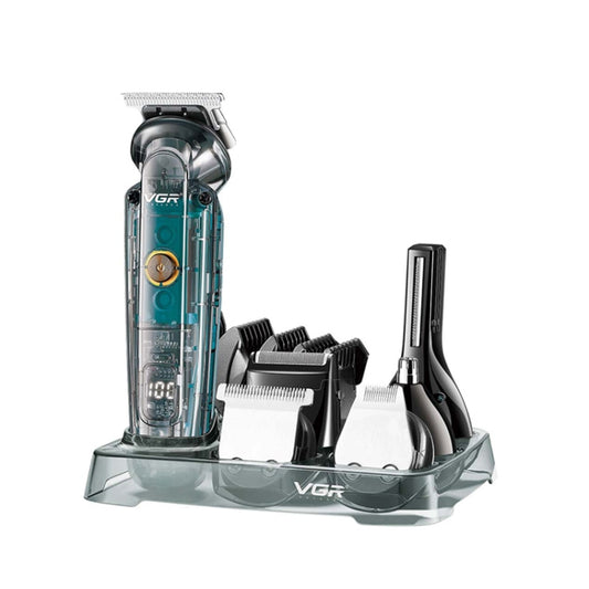 VGR V-102 Cortadora Cabello Profesional 6 En 1 Pantalla LED