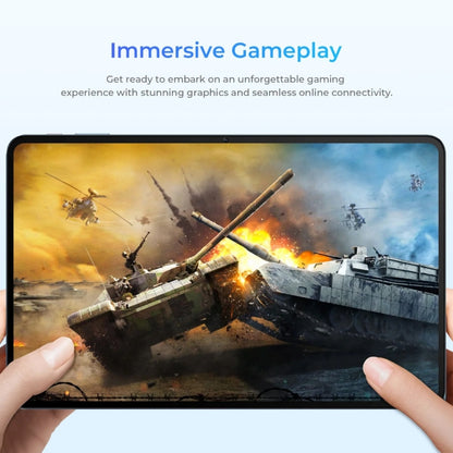 Tableta OUKITEL OT5S de 12 pulgadas con pantalla 2.4K, Android 14 Unisoc Tiger T606 Octa Core, compatible con red Dual SIM 4G, enchufe de la UE, 6GB+256GB, OT5S