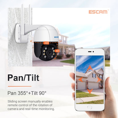 ESCAM QF518 Cámara IP WiFi 5MP HD Detección Humana AI