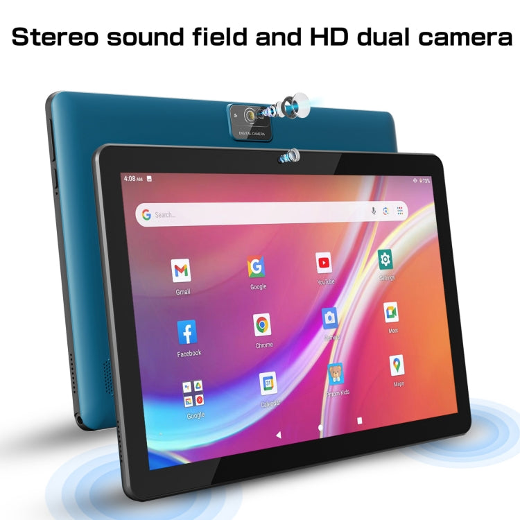 Tableta VASOUN M30A WiFi de 10,1 pulgadas, CPU de cuatro núcleos Android 13 RK3562, versión global con Google Play, M30A