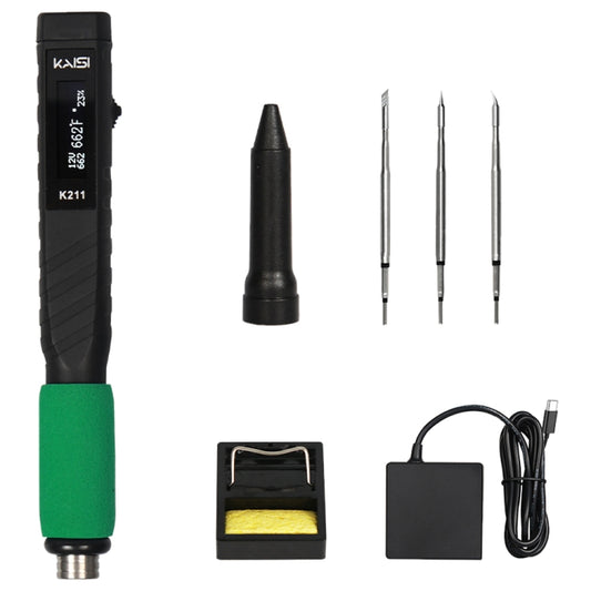 Kaisi K211 Soldador Portátil USB Suspensión Inteligente