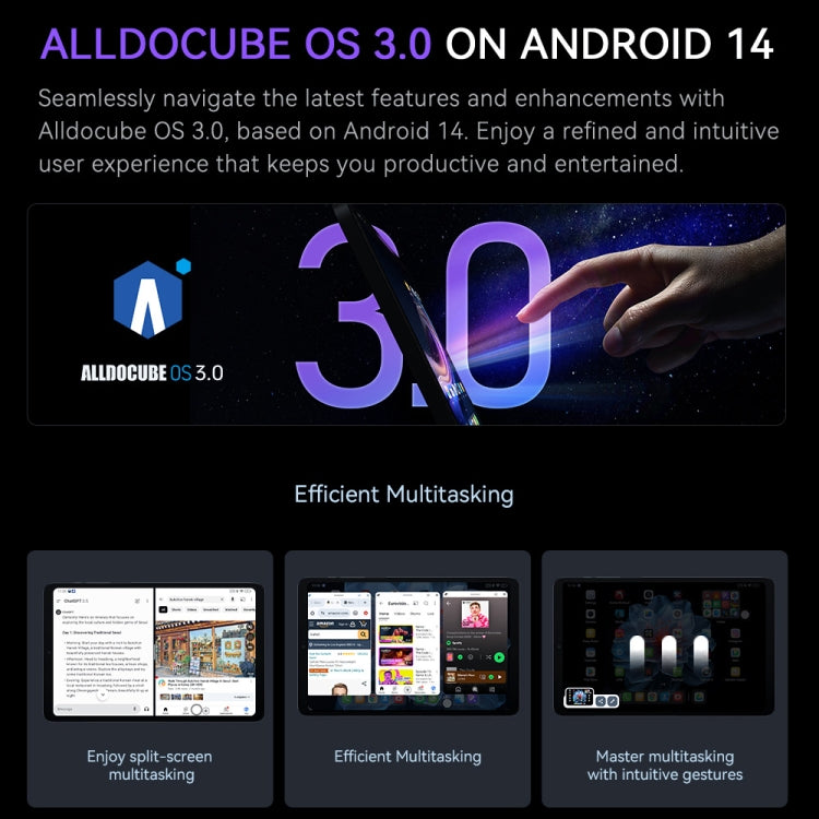 Tableta ALLDOCUBE iPlay 60 Mini Pro 4G LTE, 8,4 pulgadas, Android 14, MTK Helio G99 Octa Core, iPlay 60 Mini Pro
