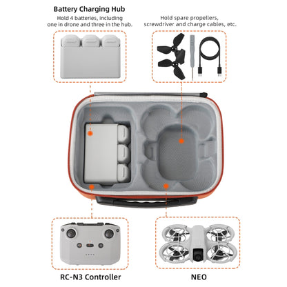 Sunnylife NEO RC-N3 Estuche de Transporte para Drones con Kit de Baterías