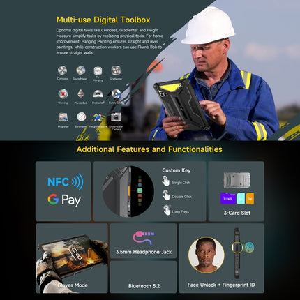 Ulefone Armor Pad 4 Ultra Tableta Resistente 5G Android 14 by Ulefone