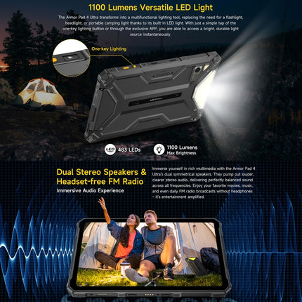 Ulefone Armor Pad 4 Tablet 8GB+128GB 5G Resistente Garantía by Ulefone