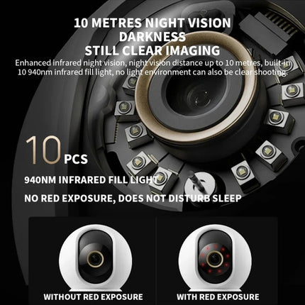 Cámara Inteligente Xiaomi C700 4K 360° Visión Nocturna AI