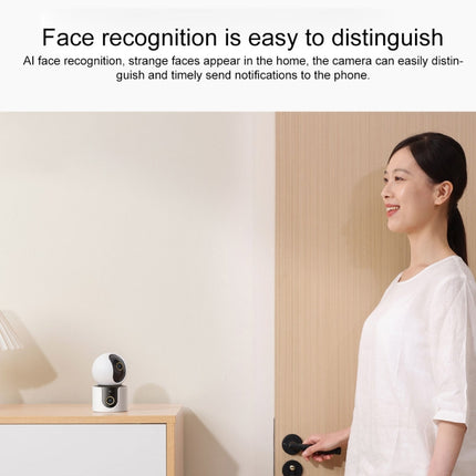 Xiaomi C500 Cámara 4 MP Doble Lente 110° Detección IA Avanzada