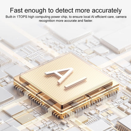 Xiaomi C500 Cámara 4 MP Doble Lente 110° Detección IA Avanzada