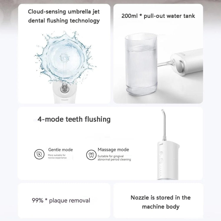 Xiaomi Mijia F400 Irrigador Bucal Eléctrico Portátil 200 Ml Original