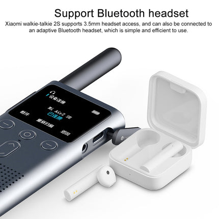 Xiaomi Walkie Talkie 2S Gris Oscuro 1.77" Pantalla 2190mAh