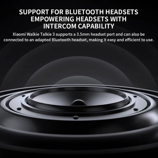 Walkie Talkie Xiaomi 3 IP65 5100 mAh Resistente al Agua
