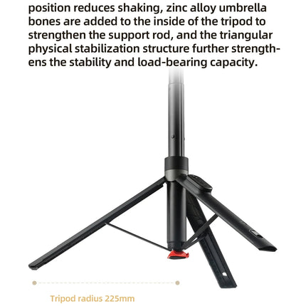 Xiaomi XMBJZPG01YM Soporte de Pie Bluetooth 1.6m Selfie Stick