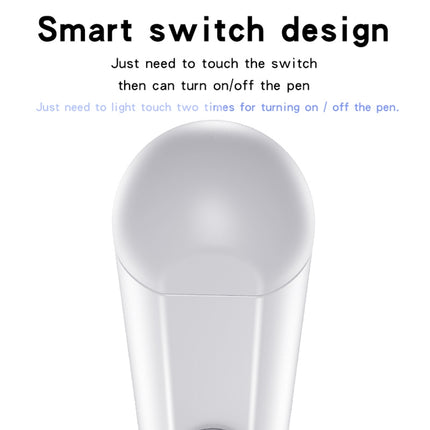Yesido ST15 Lápiz táctil capacitivo universal blanco con batería 130mAh y carga rápida tipo-C