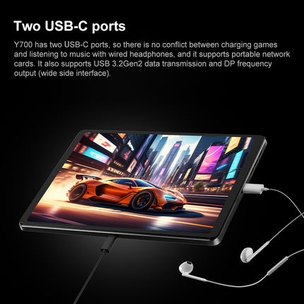 Lenovo LEGION Y700 Tablet Gaming 8.8" 16GB 512GB Android 14