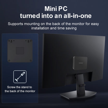 Ninkear N10 Mini PC Intel N100 16GB+512GB Windows 11 Edition