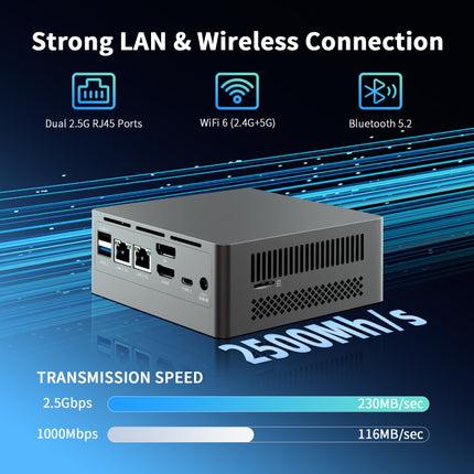 Jumper N305 Mini PC 16GB+512GB Intel Alder Lake N 3.8GHz by jumper