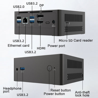 Jumper N305Hi Mini PC 16GB+512GB Octa Core 3.8GHz UE by jumper