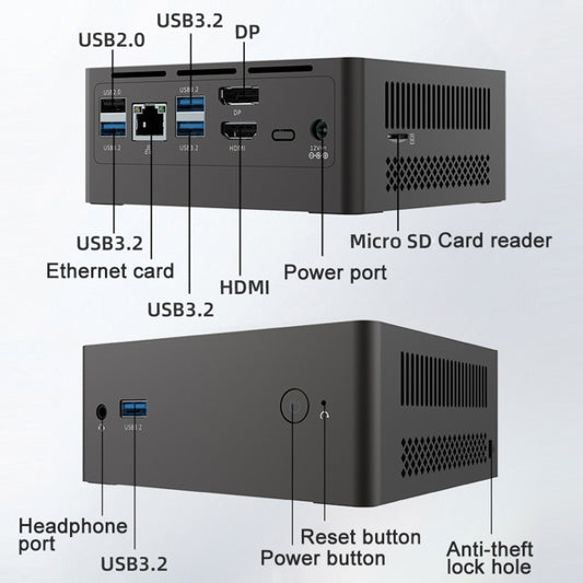 Jumper N305Hi Mini PC 16GB+512GB Octa Core 3.8GHz UE by jumper