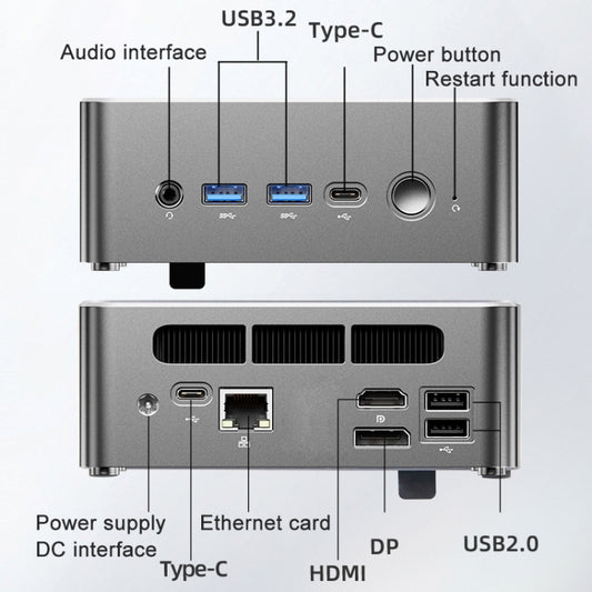 Jumper I5H Mini PC 16GB+512GB Intel Alder Lake Procesador by jumper